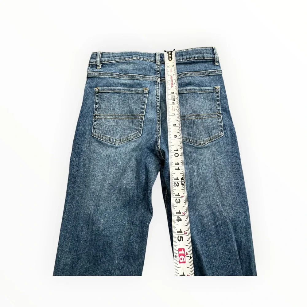 The Children's Place Jeans Boys 12 Blue Straight Leg Stretch Adjustable Waist